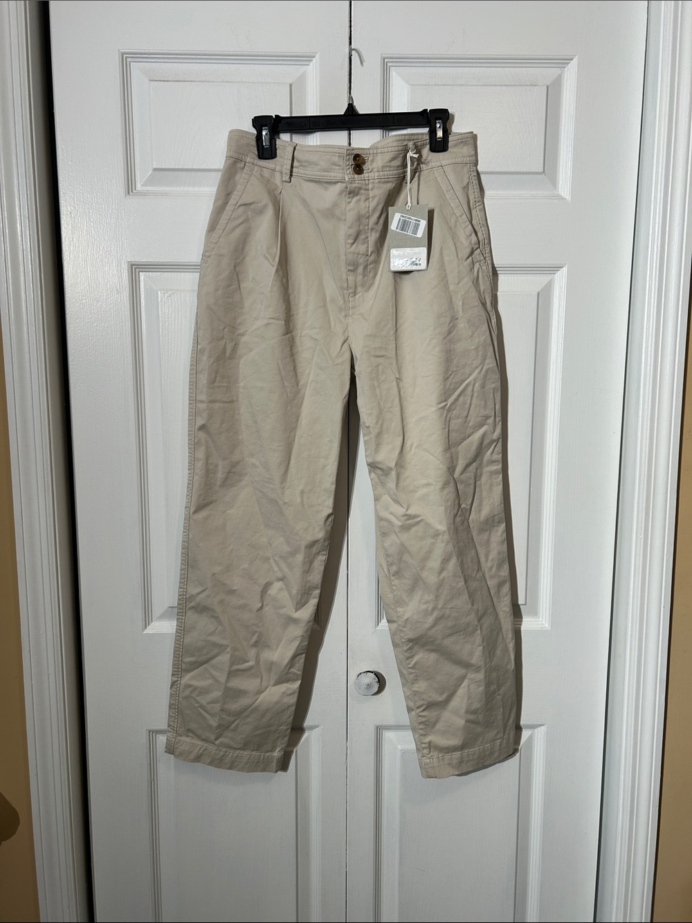 NWT Everlane Chino Pants in Light Beige Womens size 10